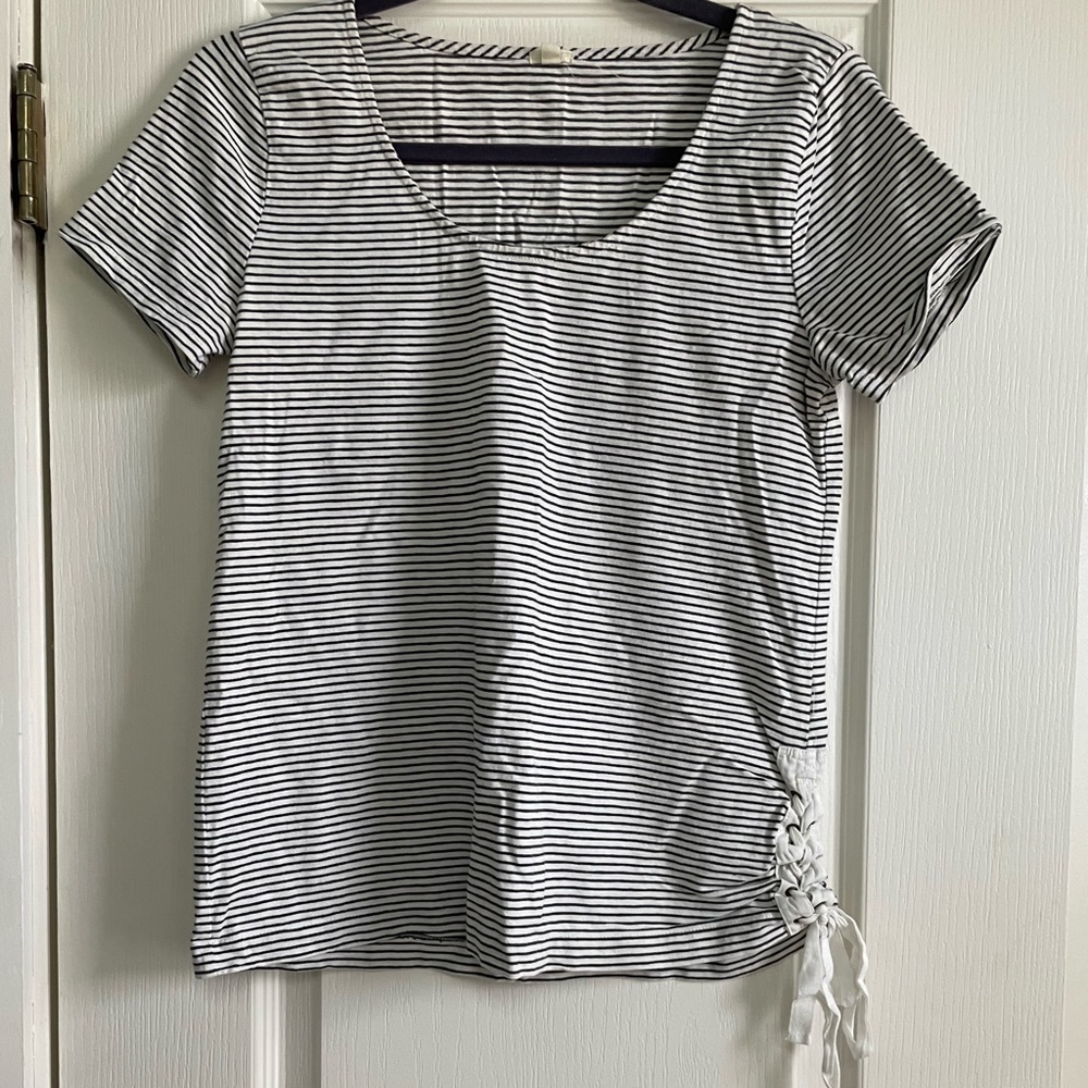 Jcrew striped short sleeve
